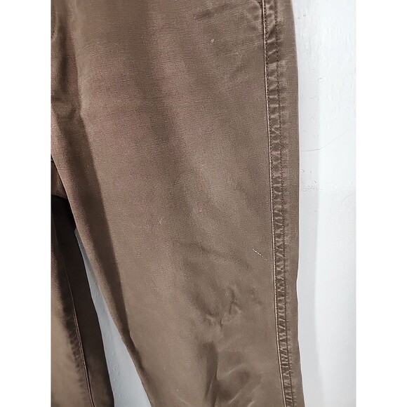 Rugged Outdoors Utility Cargo Work Gorpcore Brown Canvas Pants | Red Head 32x34 - Picture 7 of 9